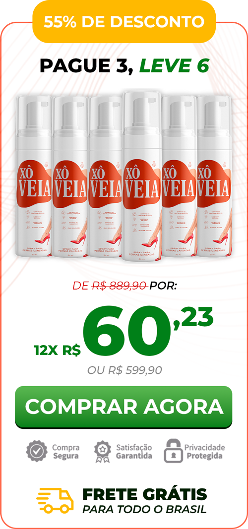 Kit 6 potes Xô Veia